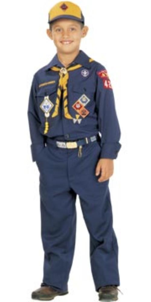 cub scout badge placement on shirt